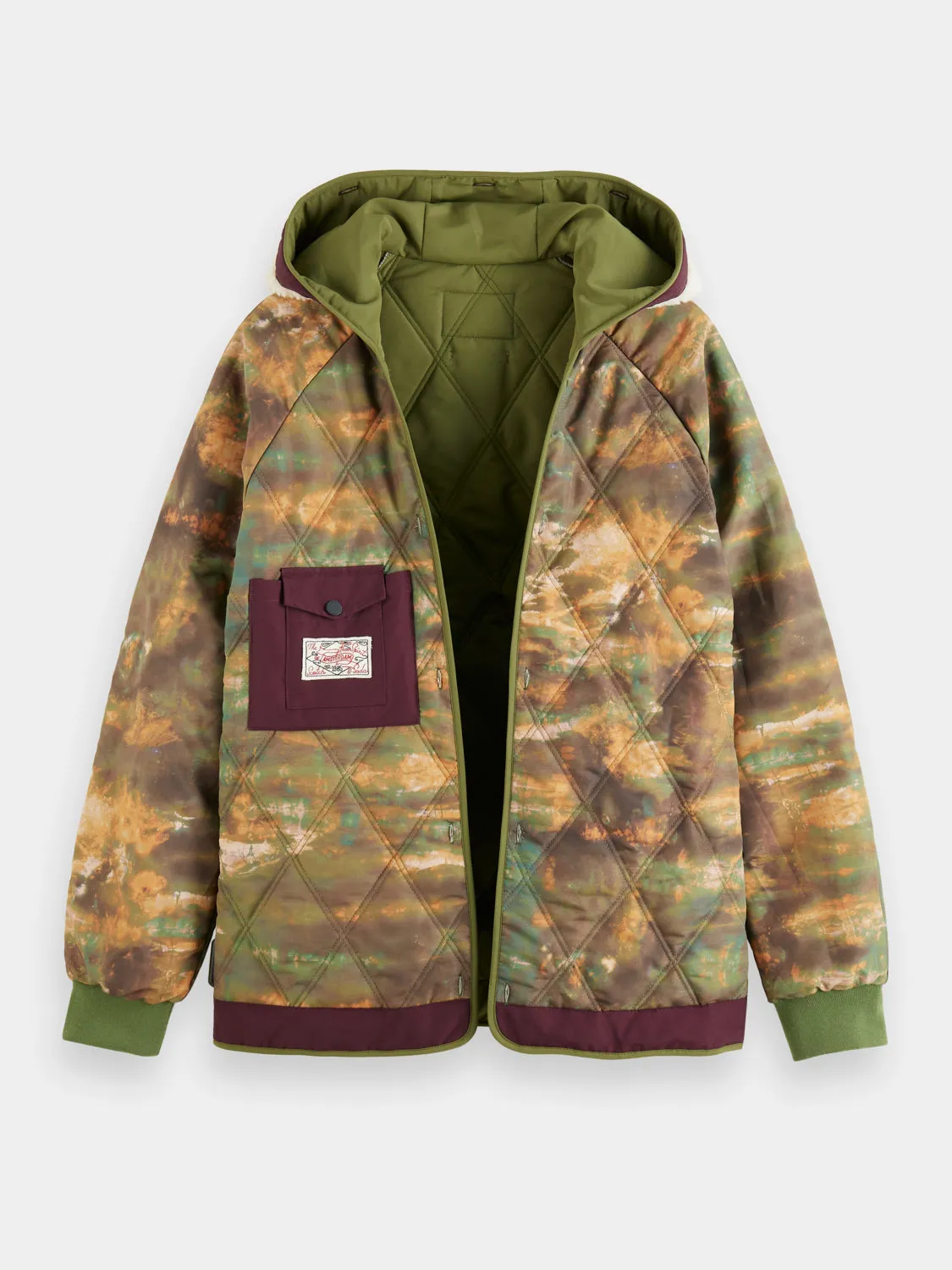 2 in 1 mid-length parka