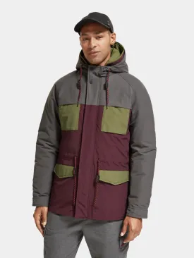 2 in 1 mid-length parka