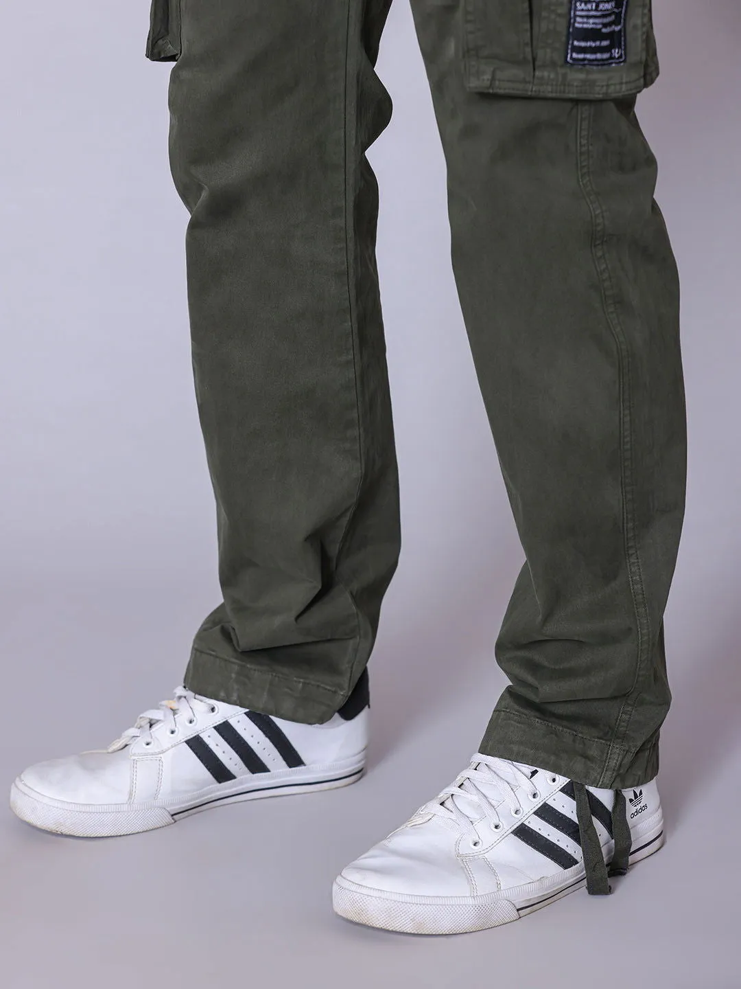 7 Pockets Cargo-Dark Green