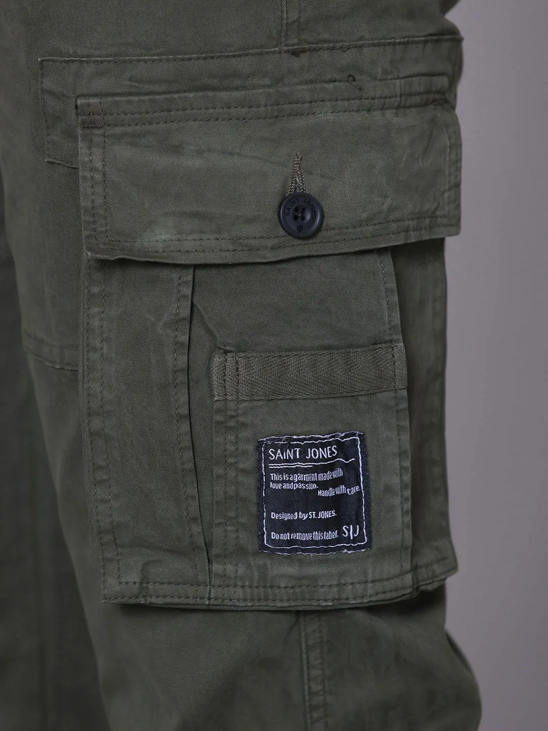 7 Pockets Cargo-Dark Green