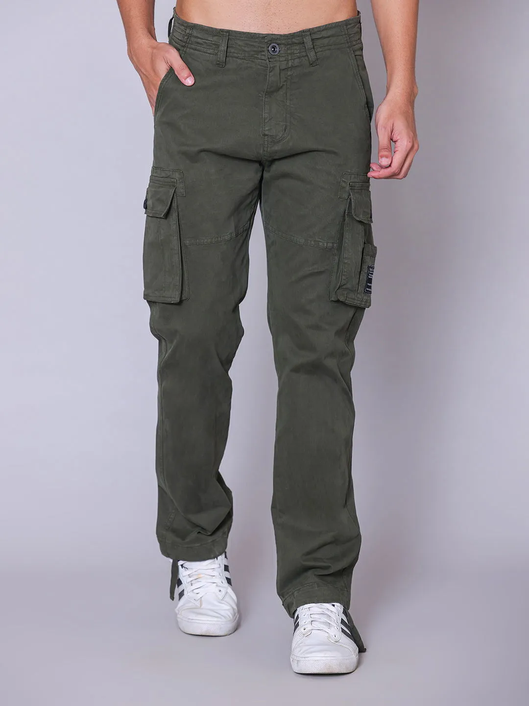7 Pockets Cargo-Dark Green