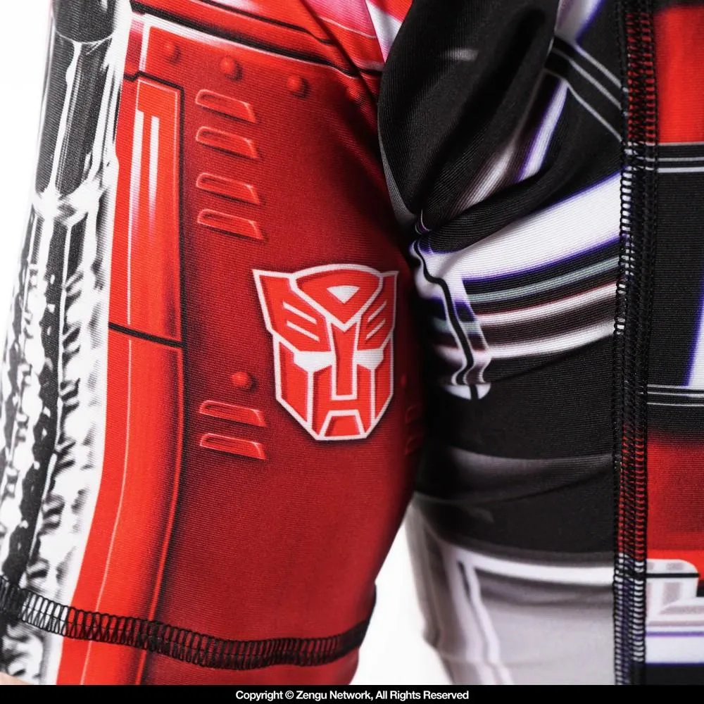 93brand x 80s Tee "Optimus Prime" Rash Guard