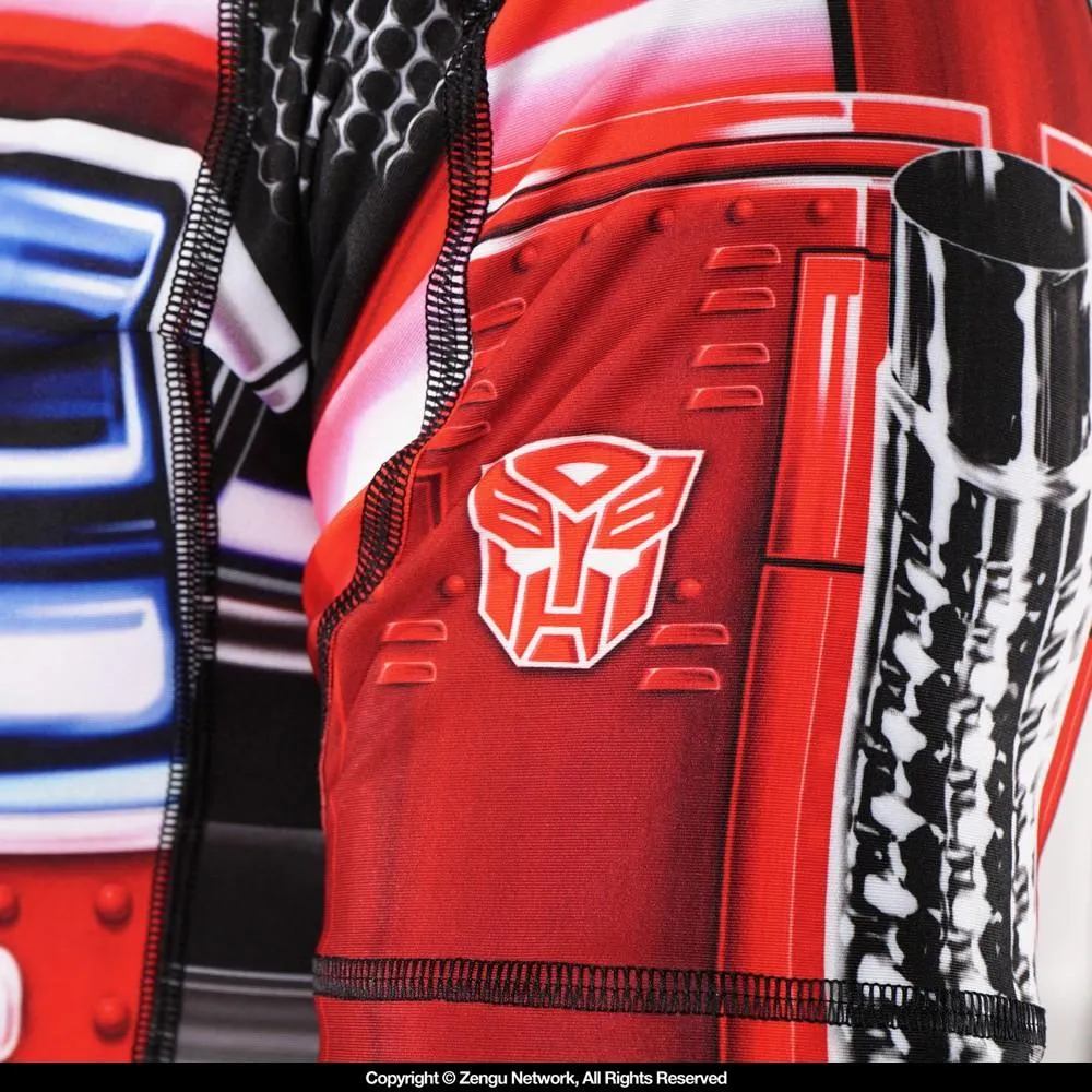 93brand x 80s Tee "Optimus Prime" Rash Guard