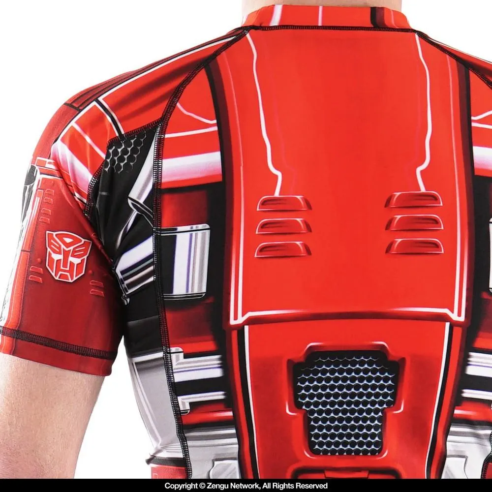 93brand x 80s Tee "Optimus Prime" Rash Guard