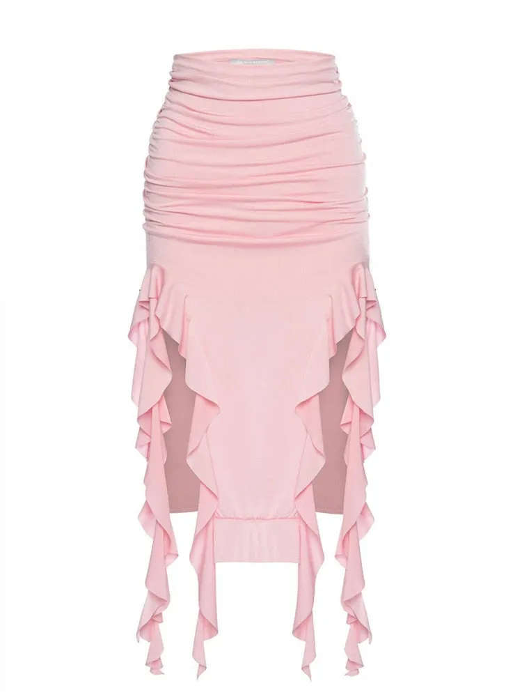 A Beautiful Weekend Midi Skirt