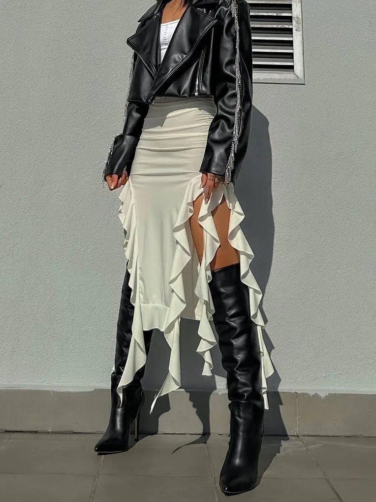 A Beautiful Weekend Midi Skirt