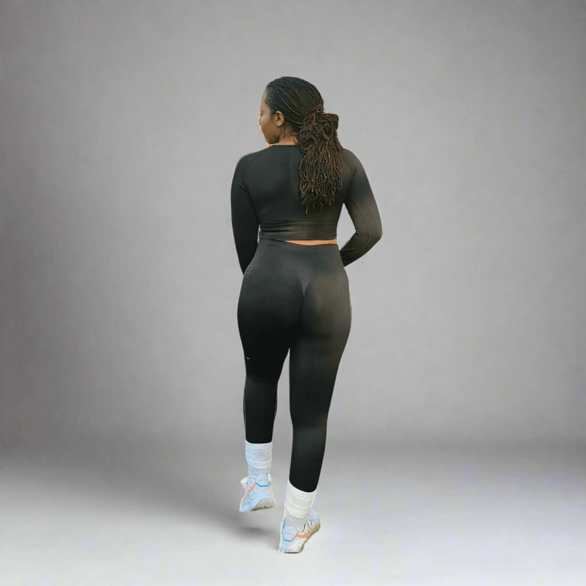 Allure  High Waist Legging-Black