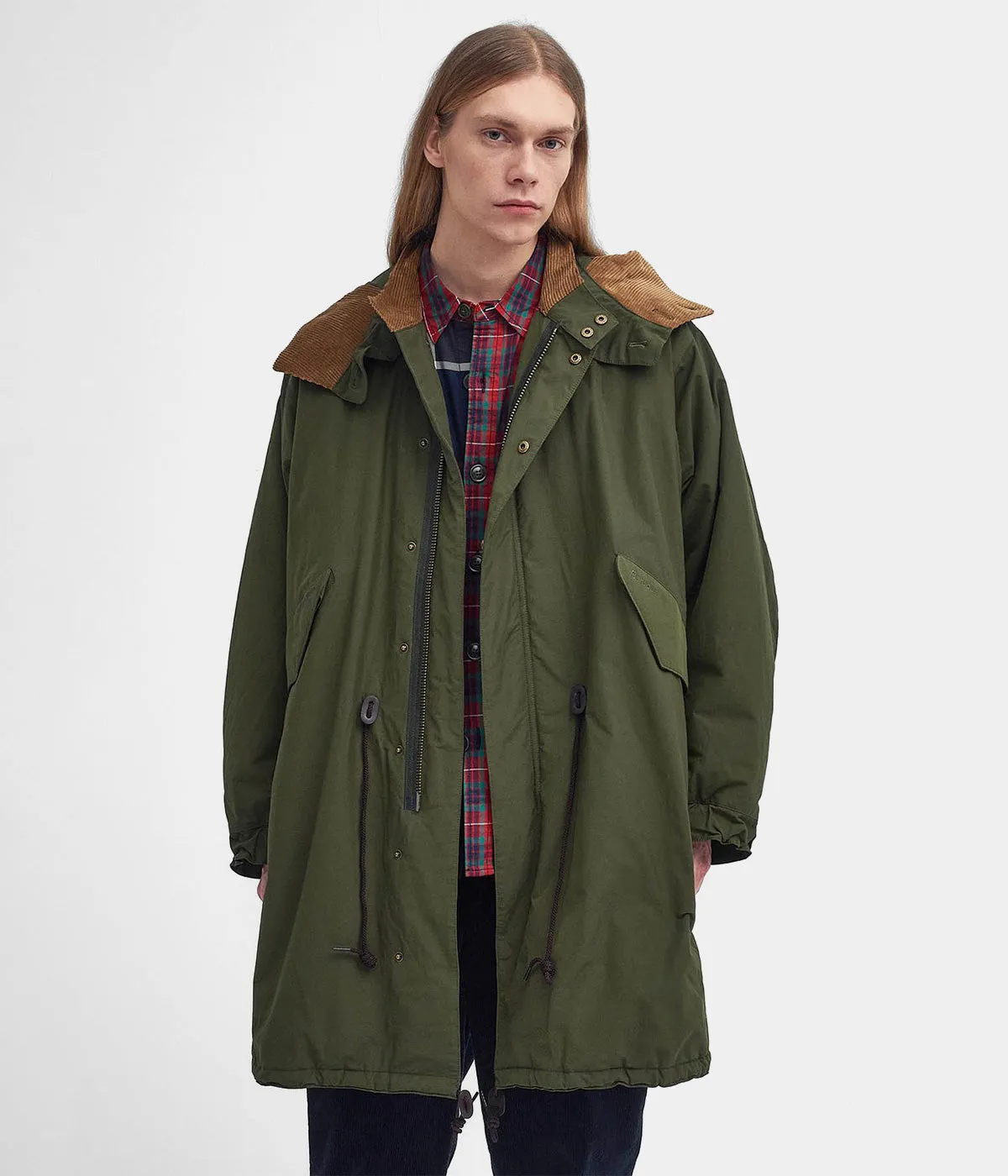 BARBOUR X BARACUTA MODS CASUAL PARKA BRCPS1095 BEECH