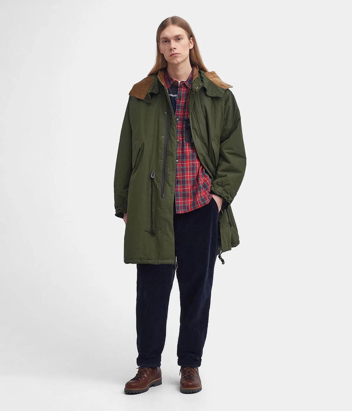 BARBOUR X BARACUTA MODS CASUAL PARKA BRCPS1095 BEECH