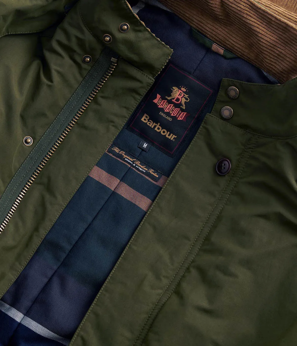 BARBOUR X BARACUTA MODS CASUAL PARKA BRCPS1095 BEECH