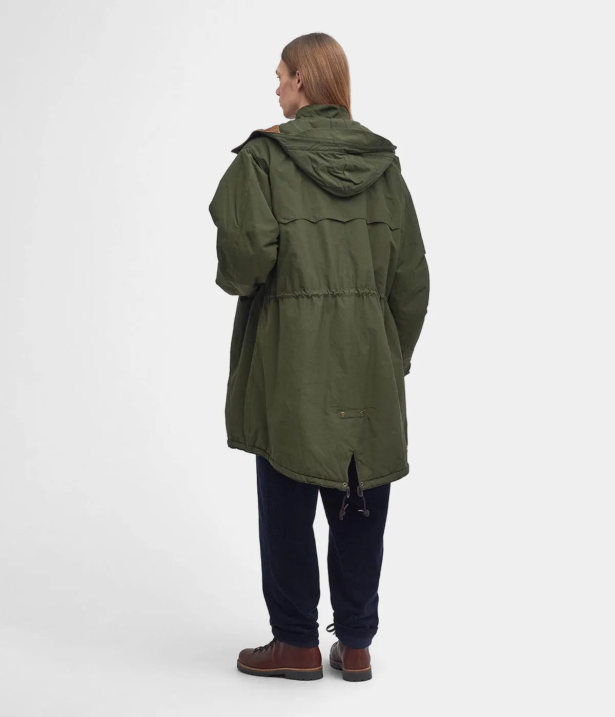 BARBOUR X BARACUTA MODS CASUAL PARKA BRCPS1095 BEECH