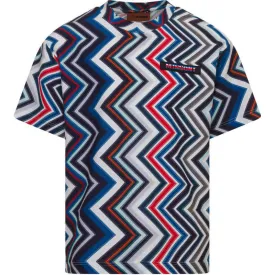 Boys Multi Coloured Zig Zag T-Shirt