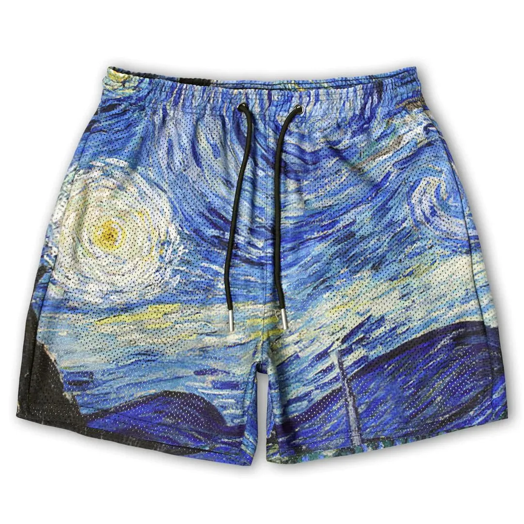 Breathable Mens Sports Short-length Pants