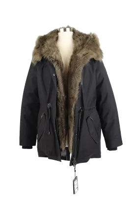 Charlene Down Parka - Removable Fur Hood & Bib