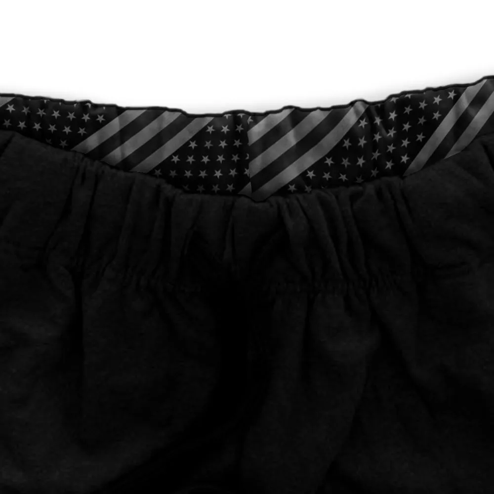 Classic Sweatpants | Blackout American Flag | Black