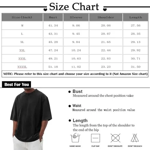 Cotton Shirt for Men Loose Fit Distressed Casual Half Sleeve T-Shirt Summer Retro Style Crewneck Pullover, Lighting Deals of Today My Order Shop The Look Baggy Style Tee(Purple,3X-Large)