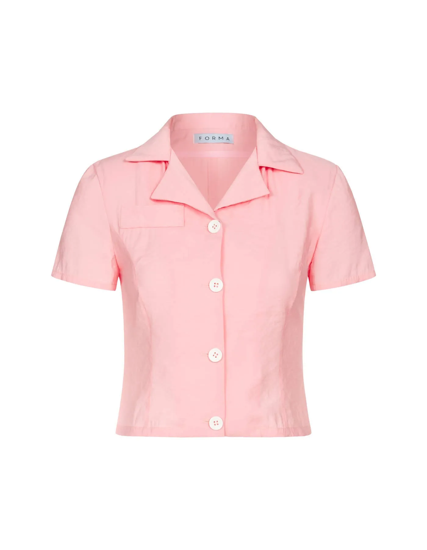 Cropped Jacket - Pink