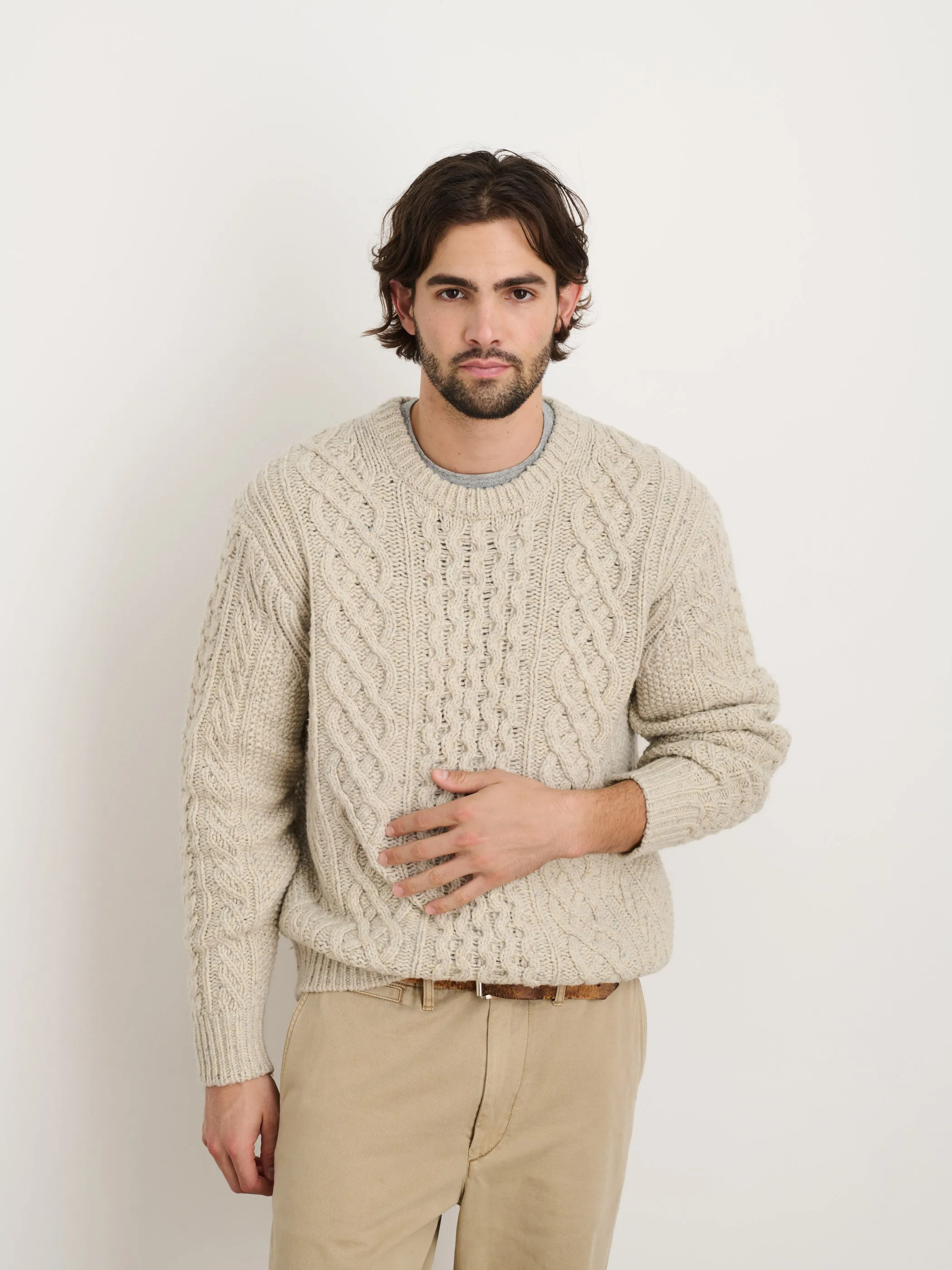 Donegal Fisherman Sweater