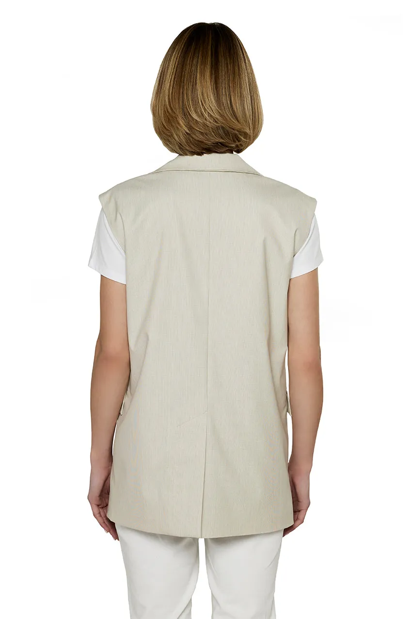 Double-Breasted Tailored Vest