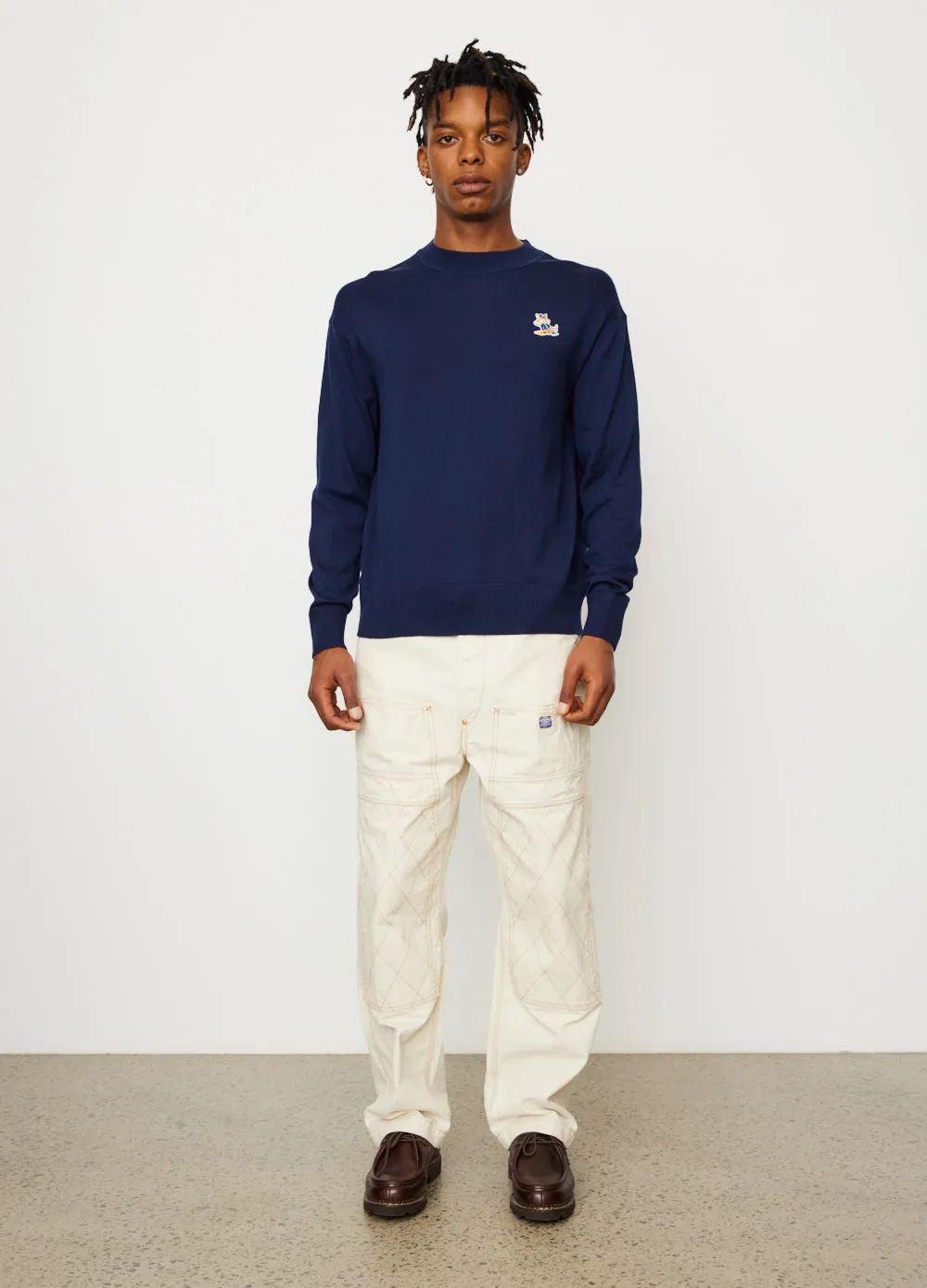 Dressed Fox Patch Relaxed Jumper