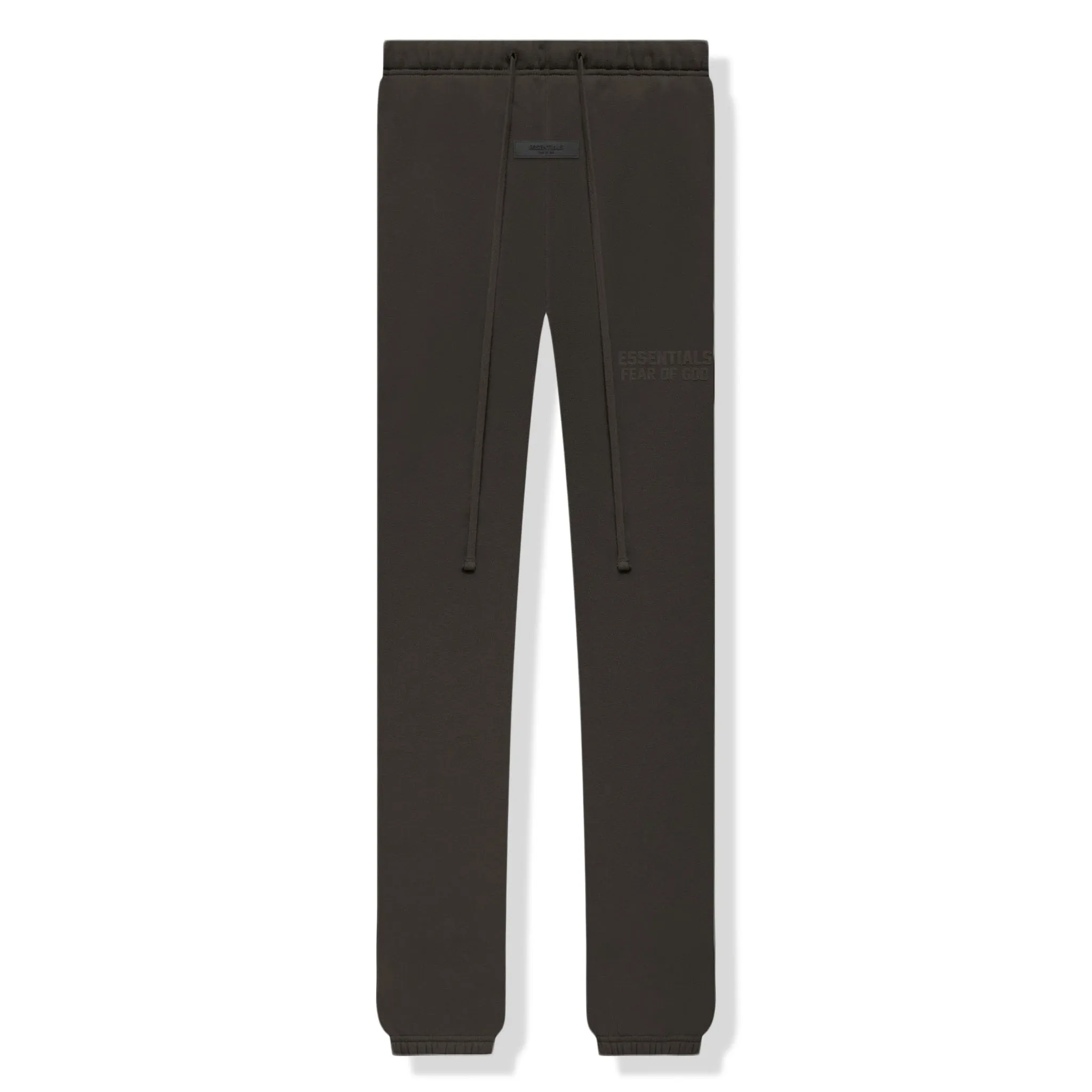 Fear Of God Essentials Flocked Off Black Sweatpants (FW22)