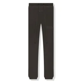 Fear Of God Essentials Flocked Off Black Sweatpants (FW22)