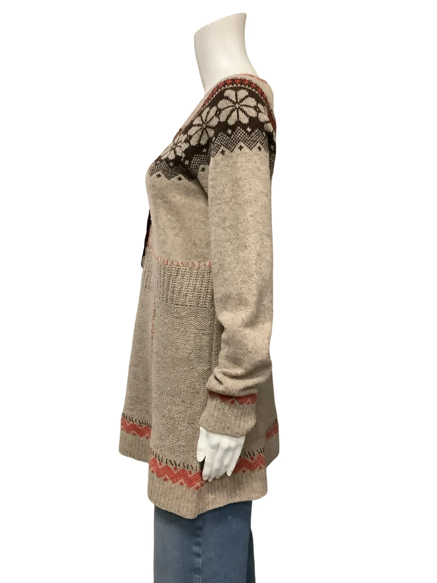 Free People Sweater Tunic Top Size: M