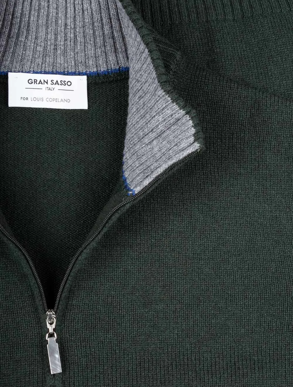 Half-Zip Jumper Green
