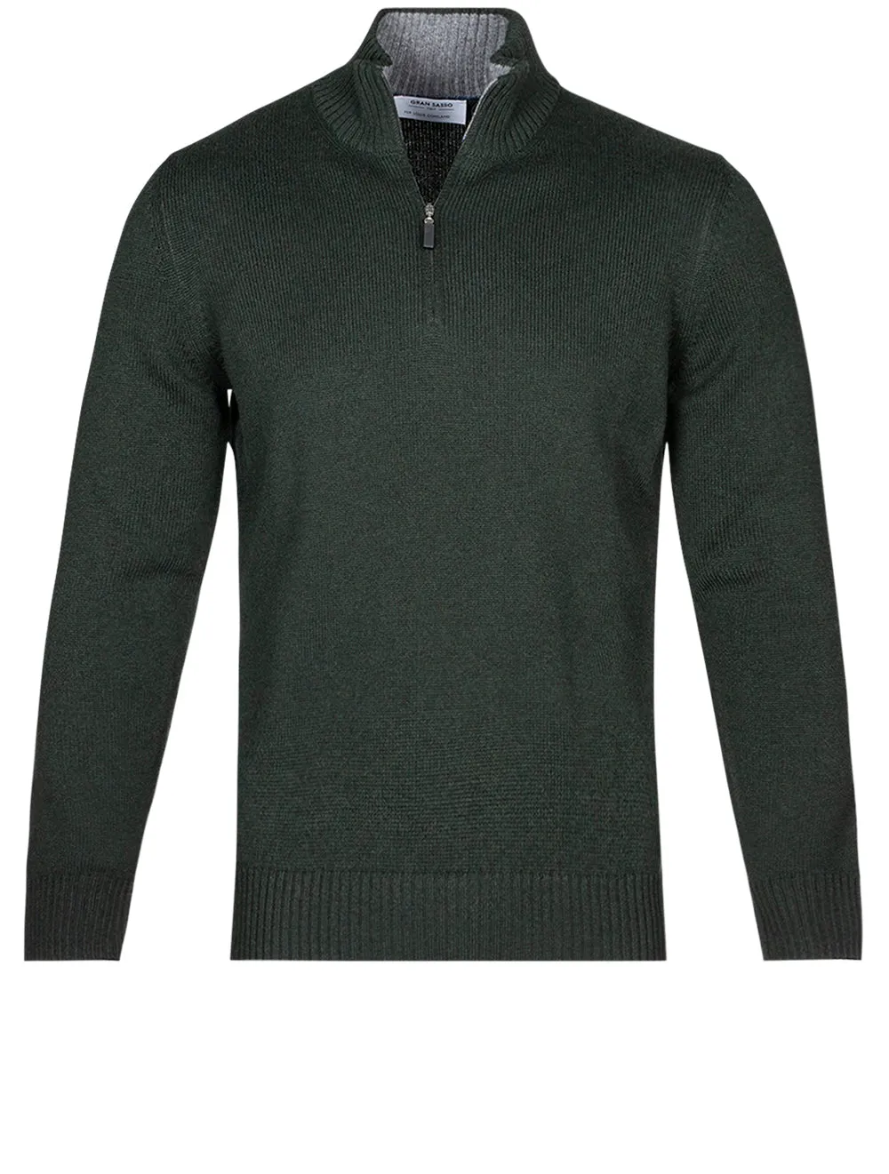 Half-Zip Jumper Green