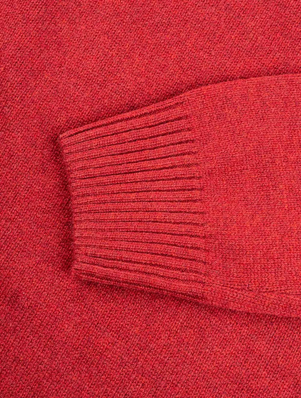 Half-Zip Jumper Red