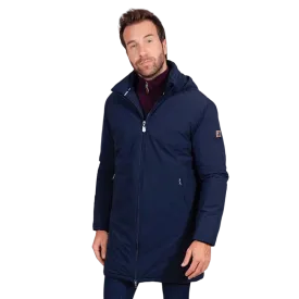 Harcour - Parka longue homme Robertol marine