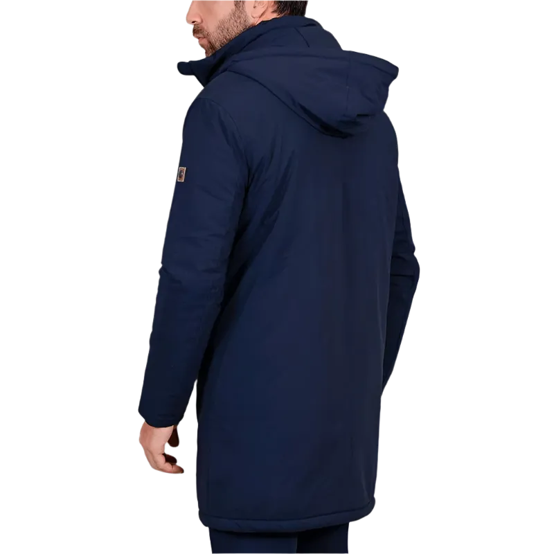 Harcour - Parka longue homme Robertol marine