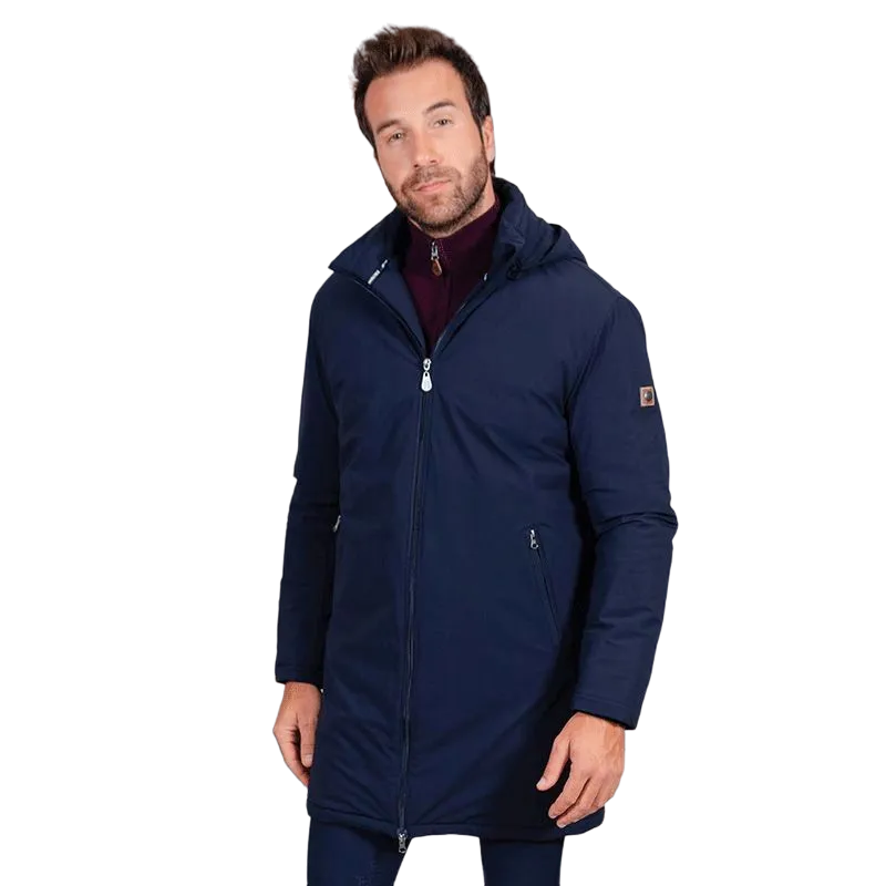 Harcour - Parka longue homme Robertol marine