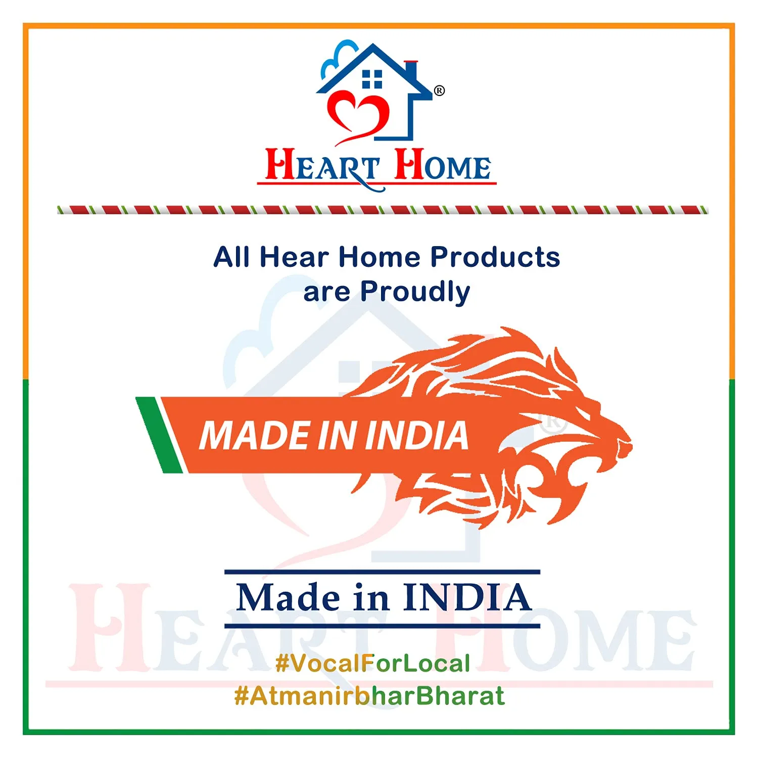 Heart Home Multi Purpose Tranasparent Waterproof,Stain Resistant, Washable Refrigerator/Fridge Drawer Mat, Set of 6 (White)-HS43HEARTH25656