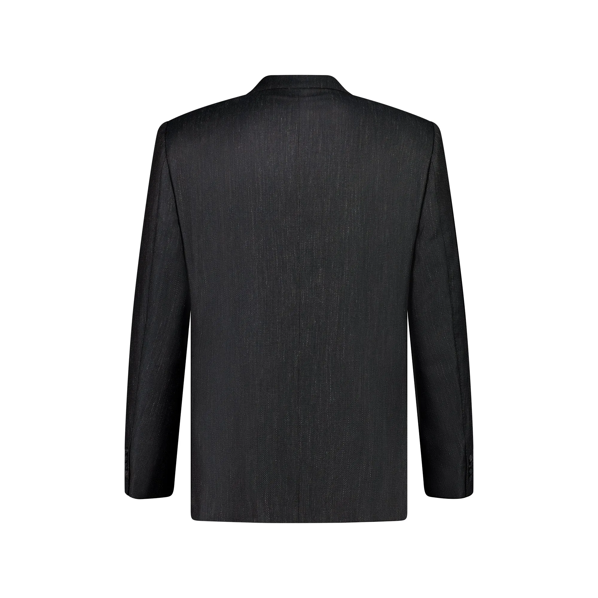 HENRY SARTORIAL DORMEUIL Wool/Silk/Linen Jacket CHARCOAL REG