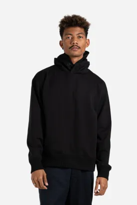 High-Density Pullover Parka - Black