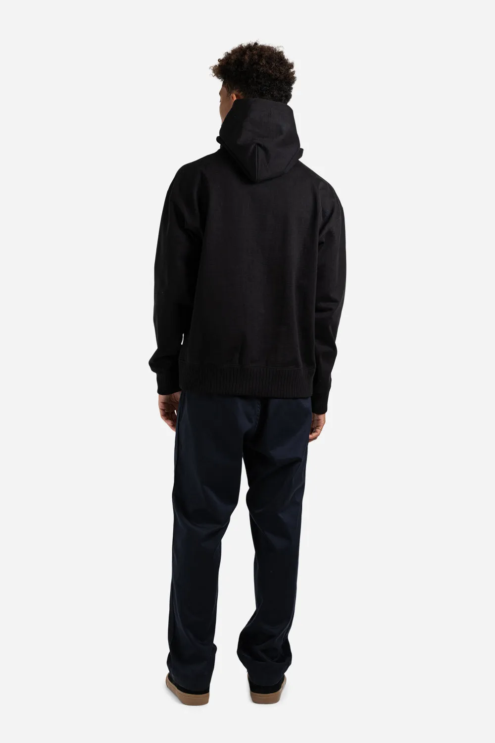 High-Density Pullover Parka - Black