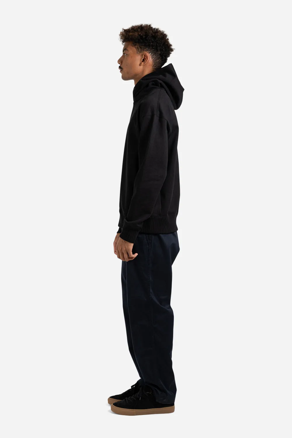 High-Density Pullover Parka - Black