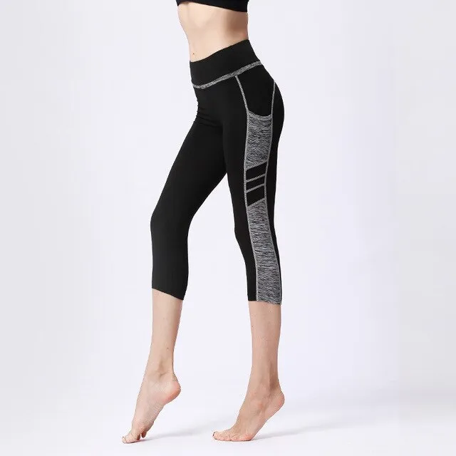 High Waist Elastic Breathable Yoga Pants DE133