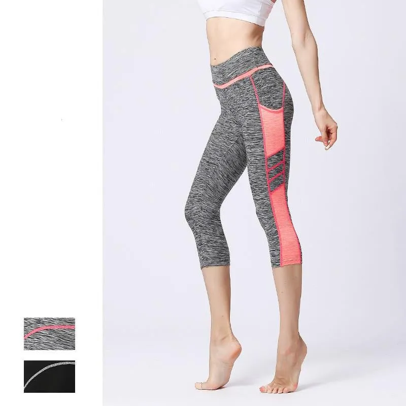 High Waist Elastic Breathable Yoga Pants DE133