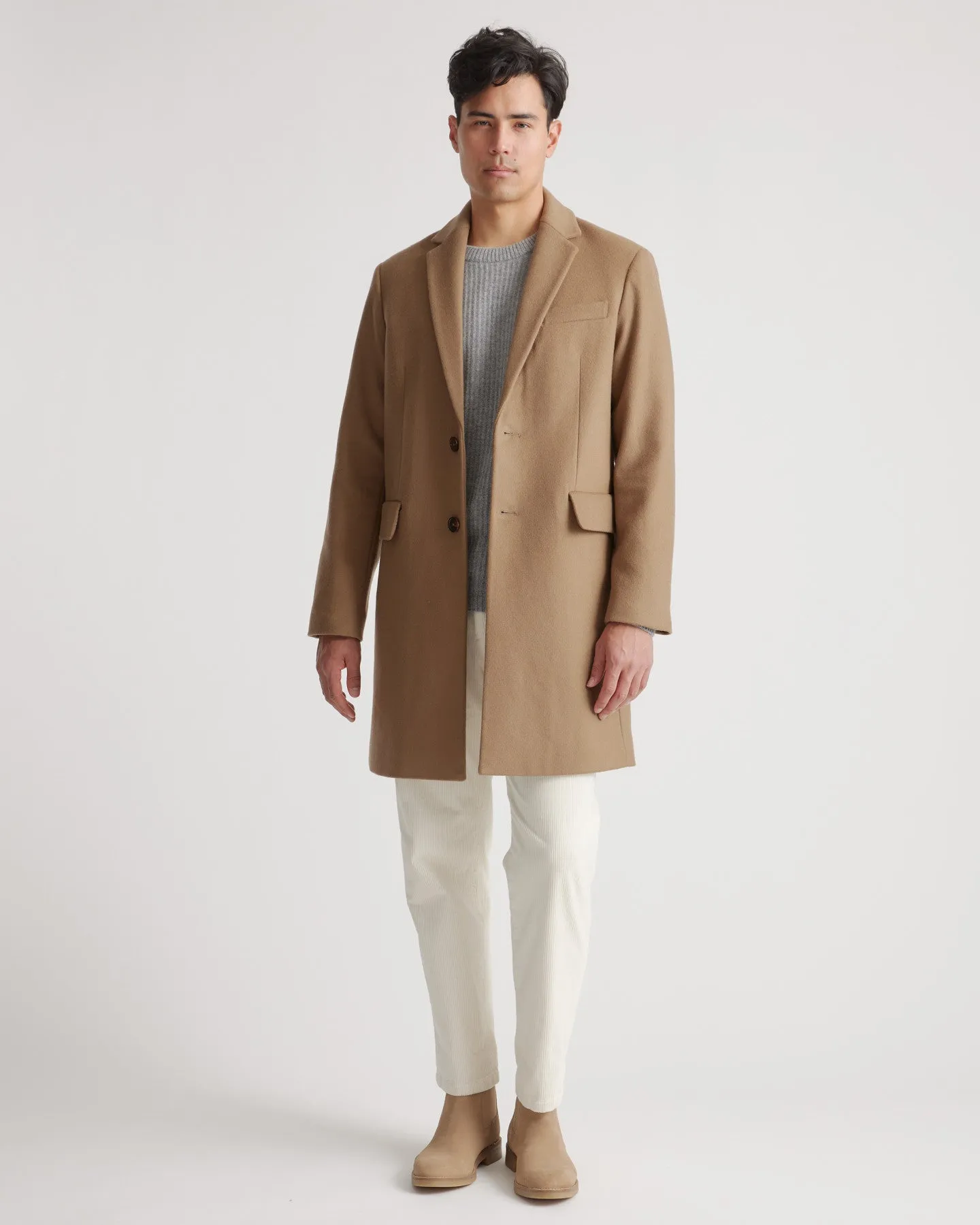 Italian Wool Overcoat