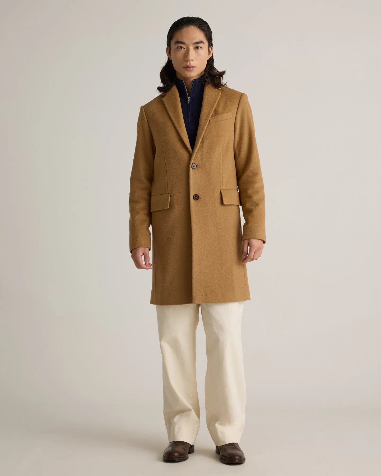 Italian Wool Overcoat