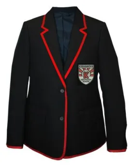 KIDSGROVE SECONDARY SCHOOL BRAIDED GIRLS BLAZER (MADE TO ORDER)