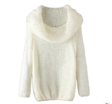 Knitted Mohair Loose Sweater