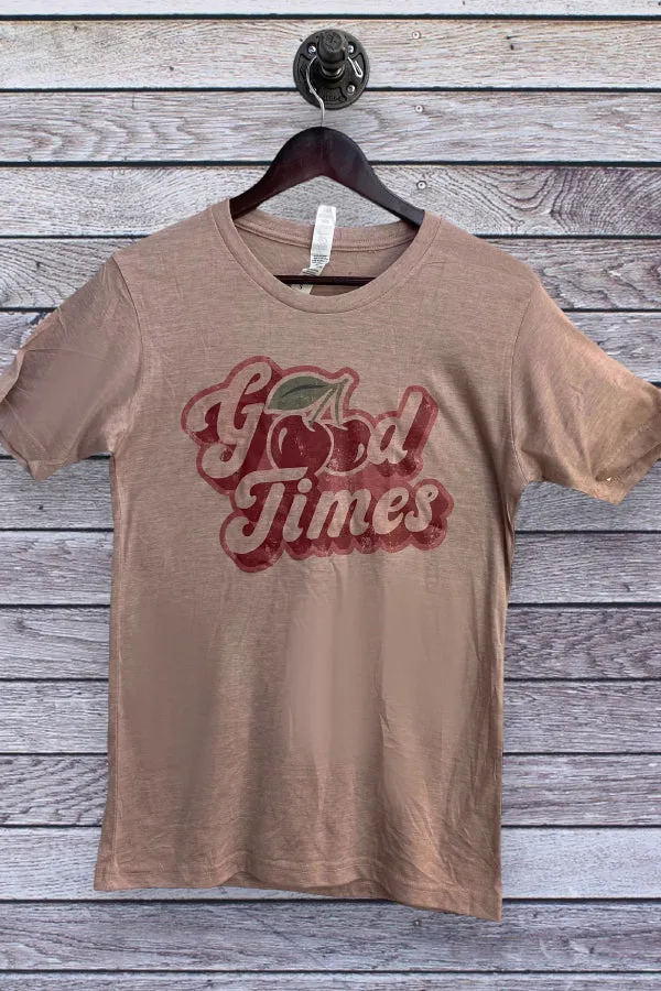 LBL DTF GOOD TIMES -DEEP HEATHER MAUVE