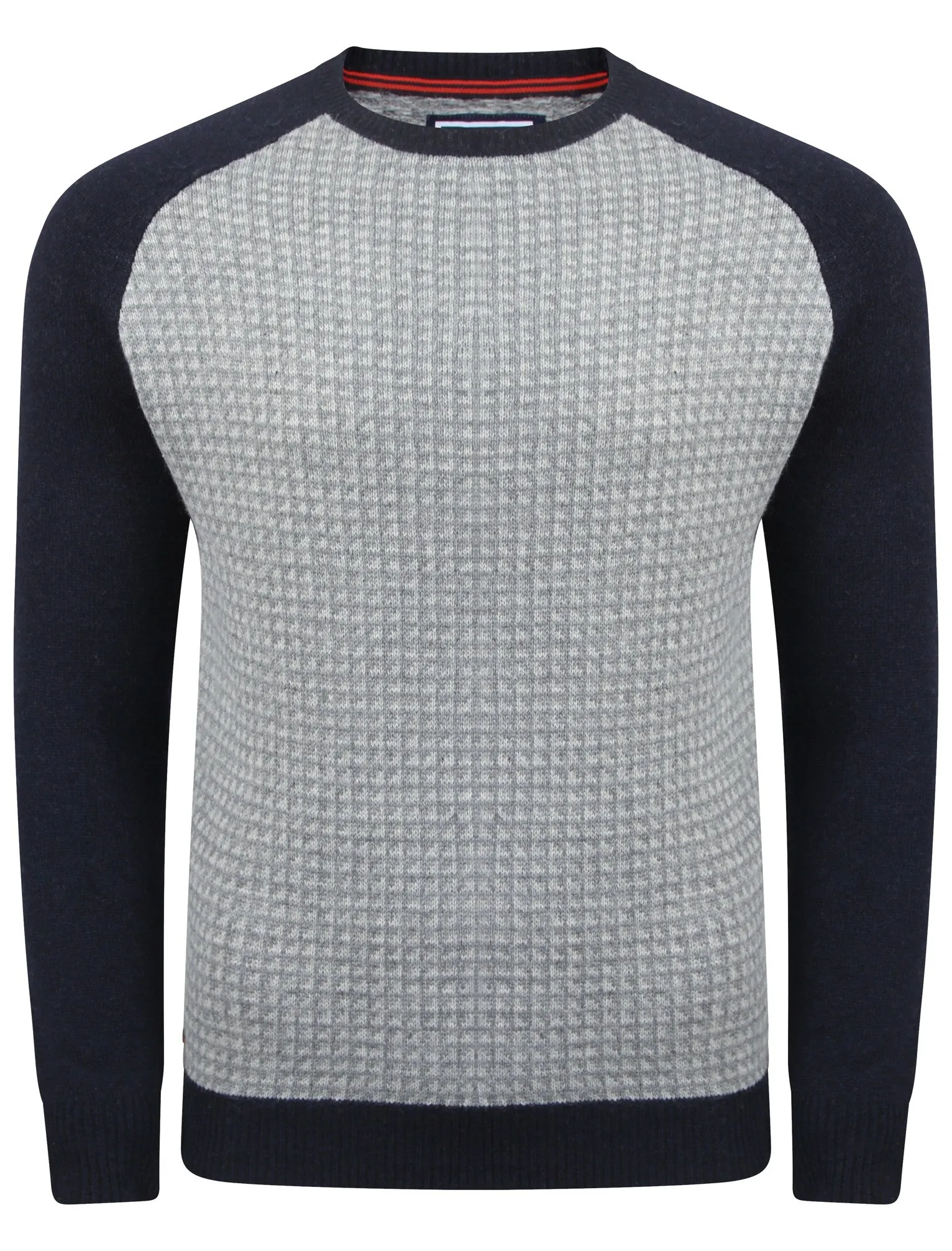 Le Shark Jepson navy blue lambswool jumper