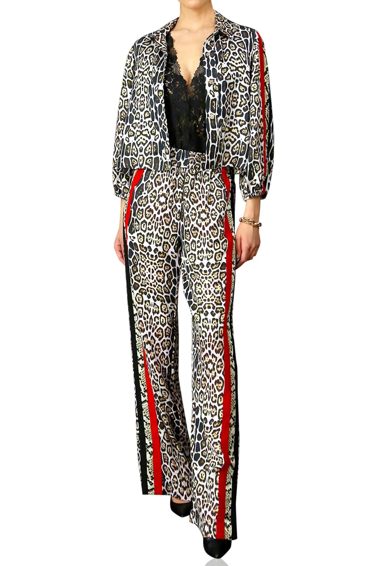 Leopard Print Short Jacket