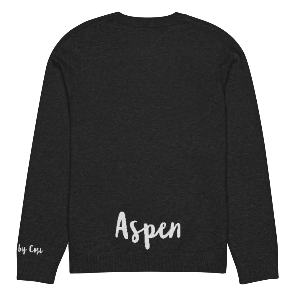 Life Is Better On The Slopes Ski Personalized Knit Sweater