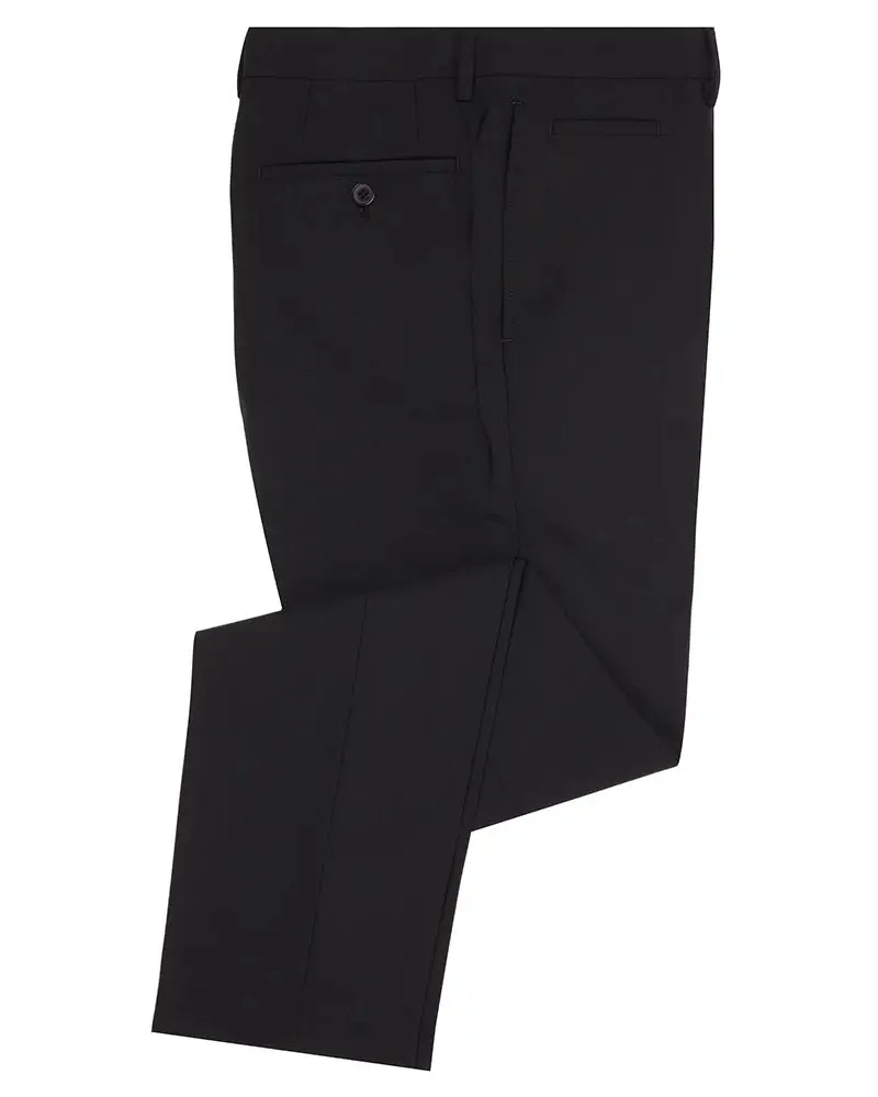 Luca Suit Trousers - Black