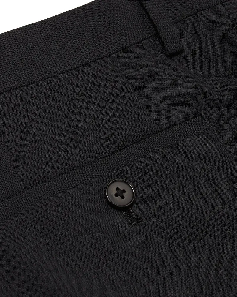 Luca Suit Trousers - Black